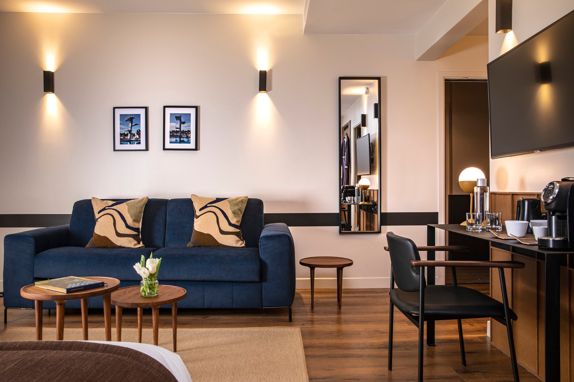 Hotel du Port | Junior Suite | Bed